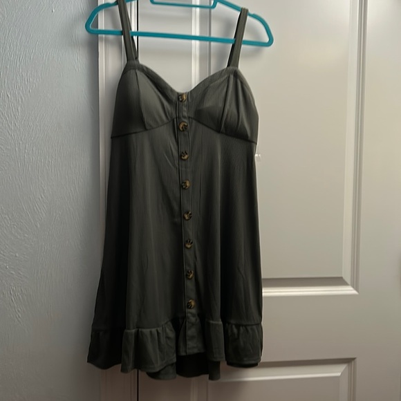 NWT No Boundaries Olive sundress - Picture 1 of 5